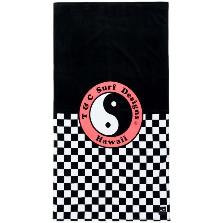 Toalla Slowtide modelo Country Classic - Black Towel para unisex en color negro - 1