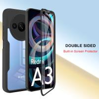 Funda De Silicona De Lujo Para Xiaomi Redmi A3 360° Cobertura Completa Protección Total Para Pantalla Incluye Película De Protección Transparente Anti-Scratch Antisuciedad Resistente Al Agua - details 7