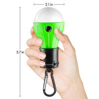 Piezas Luces de Camping Luces LED para Tienda de campaña with Clips de mosquetón Mini Lintera para Acampar at Aire Libre - details 3