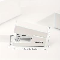 Mini Estornudador KHINSUN Portátil Con Máquina De Encuadernación De Papel En Colores Suministros De Oficina Y Papelería Moda Uso De 24/6 26/6 Tornillos - details 3