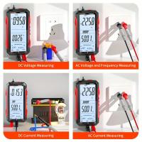 Multímetro digital: compacto, recargable, pantalla completa, fácil de leer y operar, recargable por USB, alta precisión, con retroiluminación LCD para uso nocturno, ideal para diagnóstico automotriz - details 5