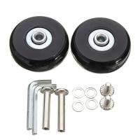 Kit De Repuesto Para Ruedas De Maleta De Viaje 2x Diámetro 40mm/50mm/60mm Accesorios De Banda De Viaje Piezas De Reparación De Ruedas De Equipaje - details 3
