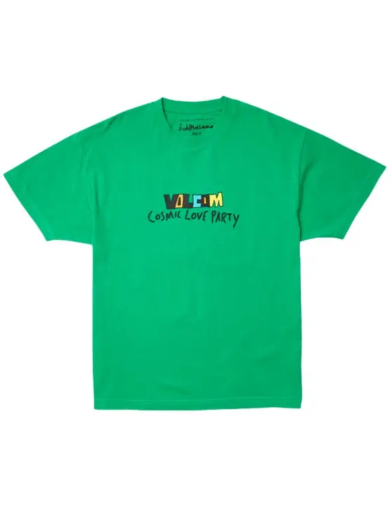 Camiseta Volcom Bob Mollema 2 Verde Unisex - 1