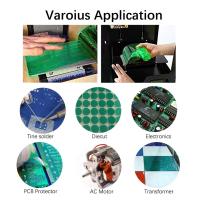 Cinta De Película PET Verde 33M/Rol Resistente a Altas Temperaturas Para Protección De Soldadura SMT PCB Aislamiento Y Escudo De Plata - details 0