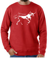 Camisetas de España, San Fermin, Pamplona. Sudadera unisex de Manga Larga. The Running of the Bulls. Ropa Pañuelo San Fermin - details 7