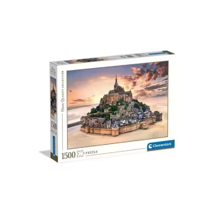 PUZZLE 1500-PIEZAS MONTE SAINT MICHEL CLEMENTONI - 1