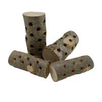 Juguete De Madera Antigolpe Para Pequeños Animales Conejo Totoro Palillo Dental Para Perro Pájaro Caja De Aves Soporte De Madera - details 1