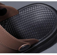 Sandalias Clásicas Para Hombre Verano Zapatillas Al Aire Libre Ligeros Moda Casual Tallas 38-45 Material Superior PVC Estilo Gladiator - details 6