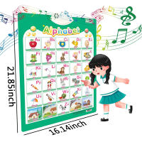 Placa de Pared Interactiva Electrónica de Frutas Animales y Números Alfabéticos para Niños Juguete Educativo Temprano en Inglés - details 3