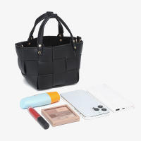 Bolso De Hombro Versátil Para Mujer 2025 Moda Nueva Bandolera Tejida Bolsa De Mano Bolsa De Tote Material Principal PU Con Lining De Poliéster - details 9
