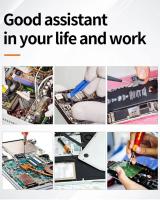 Juego De Destornilladores Magnéticos 63 En 1 Kit De Precisión Para Electrónica Computadoras Teléfonos Móviles Herramienta Multifuncional De Mantenimiento Con Mango - details 7