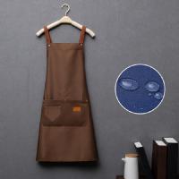 Aguasaloza Chaleco De Hombro Para Hombres Y Mujeres Apron De Cocina Para Salon De Belleza Barbacoa Limpieza Delantal De Algodón Sin Mangas Estilo Sencillo - details 13