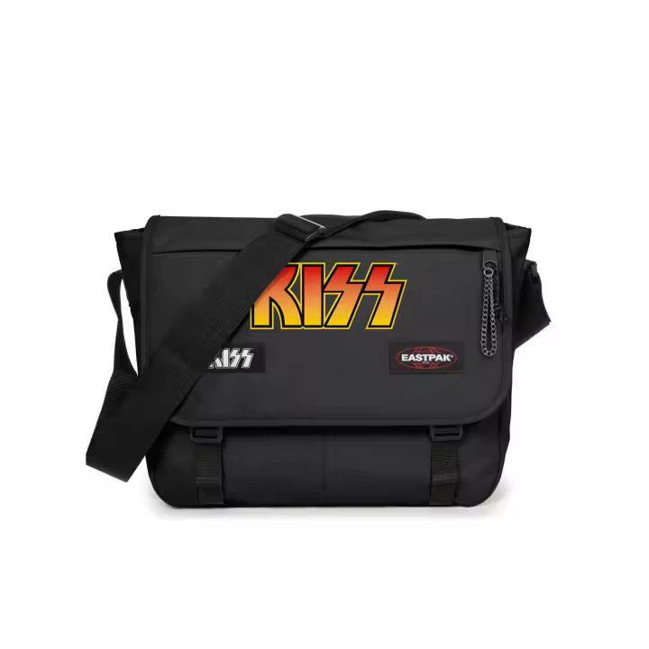 Bolso bandolera EASTPAK DELEGATE + X KISS con asa tipo trolley , unisex - Ideal para viajar con estilo y comodidad. - 1