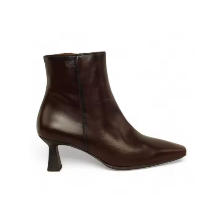 botin liso con tacon fino 6.5 con suela patin flexible fabricado en españa - 1