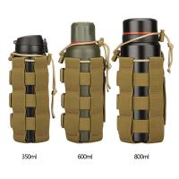Bolsa De Agua Táctica Para Viajes Al Aire Libre Y Senderismo Con Correa De Sujeción Porta Botella Militar Molle Mejorado - details 15
