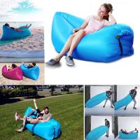 Sofá Inflable Portátil Para Playa Viajes Camping Picnics Festival De Música Durable Y a Prueba De Agua Con Diseño Anti-Deflación - details 1