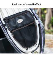 Bolsa De Ciclismo Para Motocicleta Almacenamiento Resistente Al Desgaste Y Manchas Material De Cuero Y Poliéster Para Vehículos Eléctricos Y Scooters - details 2