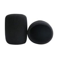 Cubierta De Microfone Interior Profesional Escudo De Viento Para Estudio Espuma Microfone Universal Capa De Algodón Interno Negro - details 1
