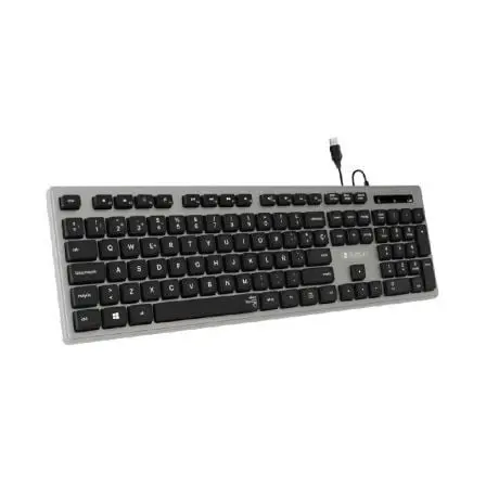 Teclado Subblim Wired Ergo Keys Silent Flat HQ/ Gris - 1