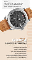 Reloj De Pulsera De Cuero Para Hombre NAVIFORCE Original 2022 Deportivo Resistente Al Agua De Cuarzo Moda De Lujo Calidad Superior Con Manos Luminosas Y Luz Trasera - details 4