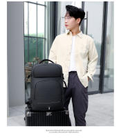Mochila Expansible de 40L con Puerto de Carga USB Bolsa de Laptop Impermeable Diseño Sólido - details 18