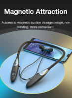 Auriculares Inalámbricos EARDECO Bluetooth 5.3 Con Cuello Estilo Deportivo Impermeables TWS Micrófono Recargable Para Videojuegos Y Música - details 6