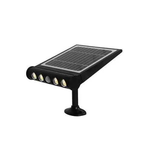 Gsc Evolution Aplique Solar LED Tombua con Sensor Movimiento y Crepuscular 8W 6000K Negro - Ahorro de Energía - 1