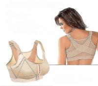 Women Post Surgery Front Fastening Sports Bra With Wide Back Support - details 2