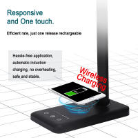 Lámpara De Escritorio LED Inteligente Recargable Por USB Con Iluminación Wireless Plegable Para Niños Y Adultos Para Oficina Y Dormitorio Material ABS Y Aluminio - details 6