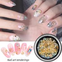 Set De 8 Piezas De Decoración Para Uñas Con Diamantes Y Lentejuelas Accesorios Para Arte De Uñas DIY Kit De Adornos Para Manicura - details 1
