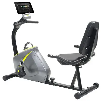 Bicicleta estática reclinada magnética con pulsómetro - 1