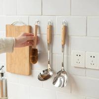 Gancho Adhesivo Fuerte Transparente Para Cocina Y Baño Sin Rastro Gancho Pegajoso Multifuncional Para Almacenamiento Y Colgar En Puerta Y Pared - details 5