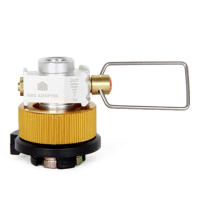 Adaptador De Quemador De Gas Gas Saver plus Conversor De Tanque Plano Para Camping Adaptable De Aleación De Aluminio Sin Encendido Incluido - details 2
