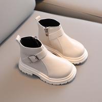 Botas De Tobillo Impermeables Para Niños Y Niñas Con Cierre De Cremallera Lateral En Zíper Botas De Chelsea Cómodas Para Exteriores Material De Suela De Goma Talla True Fit Para Niños Y Niñas - details 1