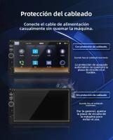 Radio De Coche HIPPBQCC 2Din 7 Pulgadas MP5 Multimedia Reproductor Bluetooth USB TF FM Con Espejo Link Y Cámara Trasera Universal - details 6