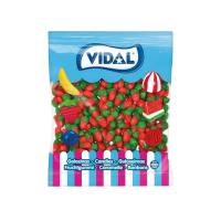 Mini Fresas Silvestres 1kg - ¡Intenso Sabor a Fresa¡Descubre el delicioso mundo de las Mini Fresas Silvestres de Vidal Golosinas! Presentadas en una conveniente bolsa de 1 kg, estas irresistibl! Chuches Blanditas Sin Gluten y Sin Grasa. de Vidal Golosinas - details 0