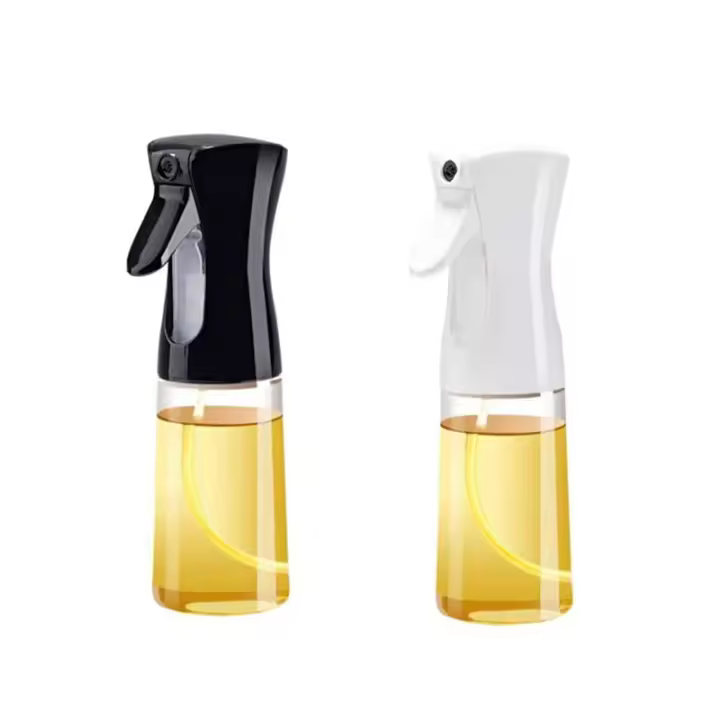 2 pulverizadores de Aceite de cocina de 300 ml + PULVERIZADOR DE Cocina sin BPA (No Apto para lavavajillas) (2 pulverizadores) - 1