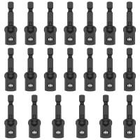 Adaptador De Llave De Impacto 1/2 Pulgada 10/20 Piezas Con Chincheta Para Destornillador Y Broca Extensión De Varilla Hexagonal Chincheta De 1/4 Pulgada Para Herramienta De Destornillador - details 1