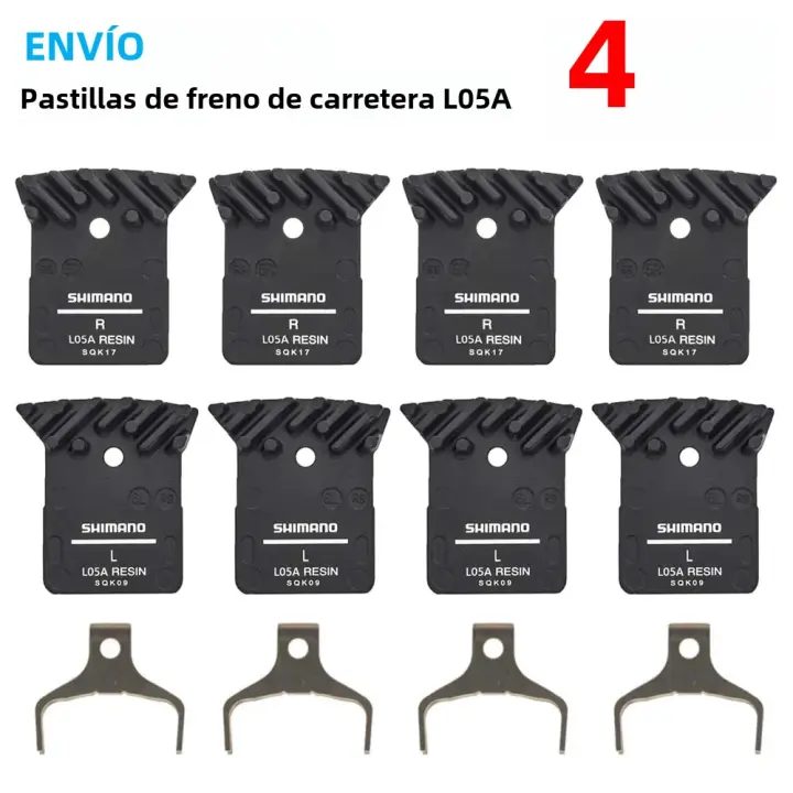 Freno De Disco Para Carretera Shimano L05A-RF Resina ICE-TECH Pads De Freno Hydraulico Para Bicicleta Originales Japón - 1