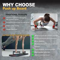Tablero De Empuje Para Ejercicio En Casa Equipo De Gimnasio Plank De Fitness Para Abdominales Y Tríceps Soporte De Push-Ups - details 4
