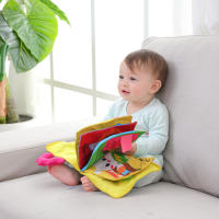 Libro De Tela Suave 3D Para Bebé Juguete Educativo Montessori Primera Edición Colorido Aprendizaje De Habilidades Básicas De La Vida Infantil - details 0
