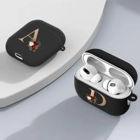 Funda De Silicona Para Airpods pro 2 Letras Personalizadas Protectora Para Auriculares Apple AirPods 1/2/3 Funda De Cabezo - details 9