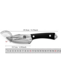 XTL Knive Para Matar Cerdos Y Sanguinarse Navaja Aguda De Acero Inoxidable Para Corte De Huesos Y Vegetales Navaja Forged Bone Cutting Knife - details 5