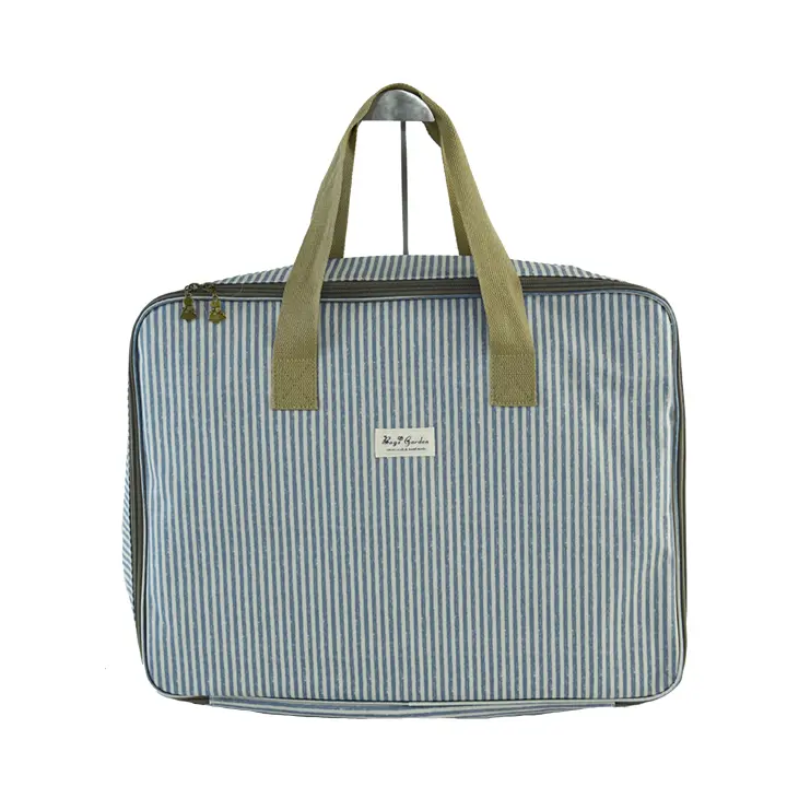 Maleta grande impermeable de rayas - Bagsgarden - 1