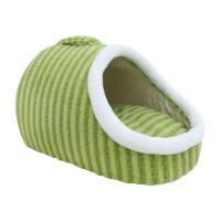 Alfombra De Gato Redonda Semi-Recubierta Con Peluche Suave 2 En 1 Cama Caliente Para Mascotas Cómoda Y Térmica Nido De Descanso Para Perros - details 4