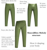 Melody Lifting Jeggings Jeans Levantador Denim High Stretch Coton Spandex Pantalones Mujer Moda Callejeña Casual Talla Media - details 9
