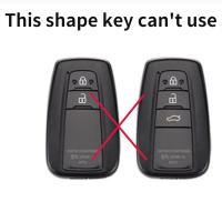 Funda De Llave De Coche Suave TPU Para Toyota RAV4 Crown Hilux Fortuner Camry Land Cruiser Prado Protección De Carcasa Accesorios - details 2