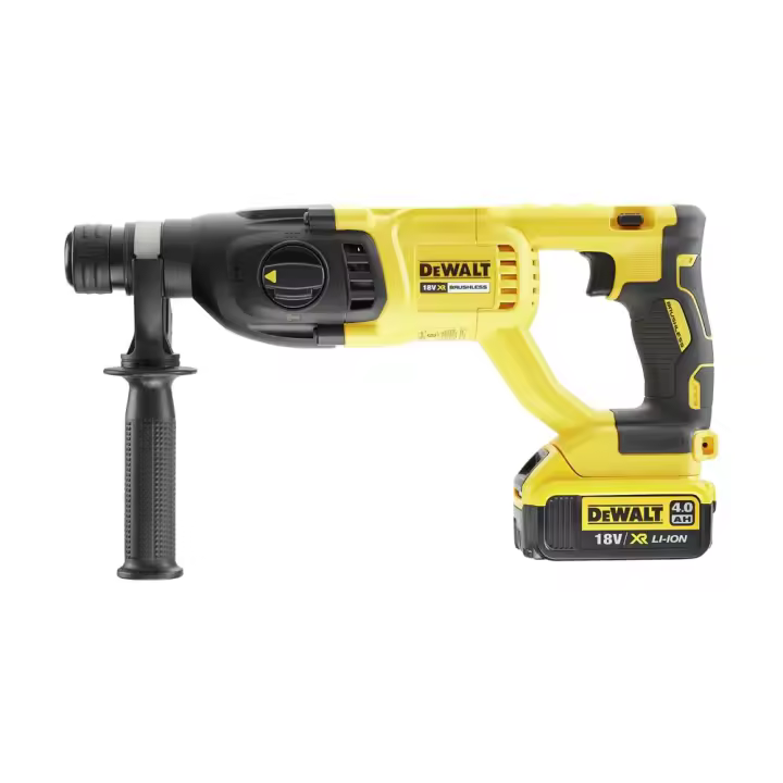 Dewalt DCH133M1-QW DCH133M1-QW-Martillo Electroneumático sin escobillas XR 18V SDS-Plus 3 Modos, 18 V, Arándano - 1