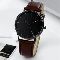 Reloj De Lujo Para Hombres Y Mujeres Reloj De Cuarzo Con Dial De Acero Inoxidable Diseño Casual Nuevo 2024 Correa De Cuero - details 31