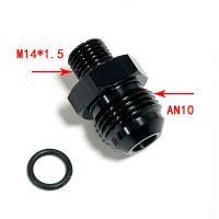 Adaptador Recto De Hembra M14x1.5 M16x1.5 a AN10 10 an De Aluminio Negro Para Motor Compatible Con Todas Las Dislocaciones - details 4